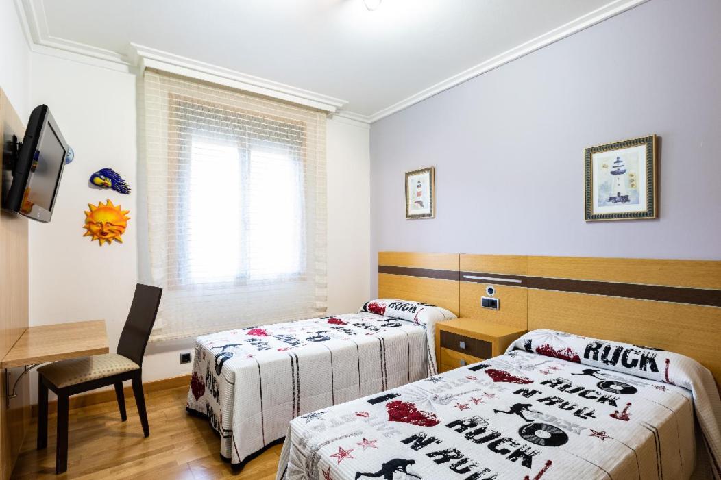 Ferienwohnung Piso Vacacional En La Playa De Rodeira Cangas Exterior foto